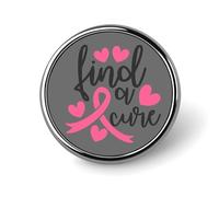 Con ogni respiro combatterò il cancro al seno Set di spille smaltate Regalo per combattenti contro il cancro per donne Bottoni per jeans Rosa Combatti il cancro Nastro rosa Spille distintivo guerri