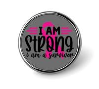 Con ogni respiro combatterò il cancro al seno Set di spille smaltate Regalo per combattenti contro il cancro per donne Bottoni per jeans Rosa Combatti il cancro Nastro rosa Spille distintivo guerri