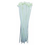 Con:P B20445 350mm Cable Strap - White (50 Pieces)