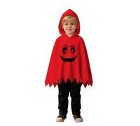 Con pantaloni con volto sorridente, spaventoso, per un outfit ideale per le avventure di Halloween, composto da mantello stampato, pantaloni lunghi, perfetto per giochi di ruolo, feste, festività, più