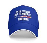 con paura per la nostra democrazia, dissenso Cappello da baseball Cappelli