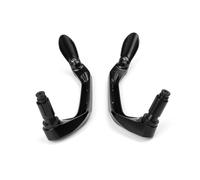 Con Per ER6N ER-6N 2009-2018 Moto 7/8 "22mm CNC Manubrio Manopole Guard Leve Frizione Freno Guard Protector(Nero)