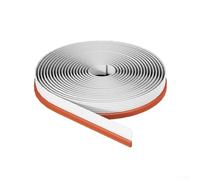 Con perdite o striscia per porta 200 cm TPE antivento paraspifferi insonorizzato riempitivo scorrevole forte per casa per blocco di tenuta per ufficio aria fondo polvere Plus (arancione)