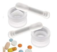 Con pestello | Con pestello, utensile da cucina manuale per spezie, noci, pepe, pasta di currypaste guacamole pesto marinate, per la casa e il campeggio