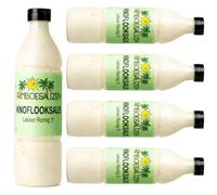 Con Pufai Grocery, Rimboe Oos. salsa all'aglio 500 mililitri x 5 pezzi