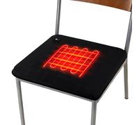 Con Riscaldamento Per Sedili | Termoforo Portatile a 3 Livelli Morbido Antiscivolo con Ricarica USB | Cuscinetti Riscaldanti per Sedili da Stadio - per Auto Ufficio Campeggio e
