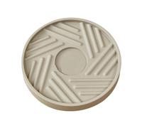 con Ruote, Supporto per Piante rotanti per Interni ed Esterni, Carrello per Piante Resistente, Vassoio per vasi da Fiori per Grandi vasi da Fiori