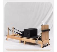 Con scala di correzione yoga ad alto scorrimento, TVA zero, aiuta l'allenamento e la modellatura, letto per pilates fitness in legno black