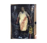 (Con scatola)Leatherface Classic Terror Texas Movie Chainsaw Rderer Fur Face 40th Massacre Action Figure