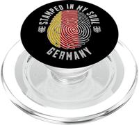 Con scritta «My Soul», motivo: bandiera tedesca German Pride PopSockets PopGrip per MagSafe