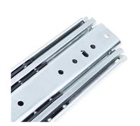 Con serratura, guide for cassetti resistenti da 500 libbre, guida scorrevole con cuscinetti a sfera, estensione completa, di carico a 3 pieghe(Without Lock,58inch(1450mm))