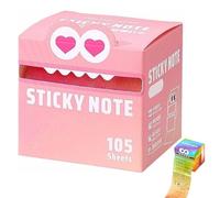 Con simpatici motivi a forma di mostriciattoli, adesivi animaletti super adesivi con effetto perlato, design vivace con sfumature e trasparenze, carta a rapida asciugatura (D)