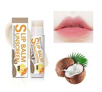 con SPF 30,Bum Sun Balsamo Labbra SPF30 - Crema solare idratante per labbra, crema solare per labbra, crema solare da viaggio per labbra, cura delle labbra, protezione solare, Manolyee