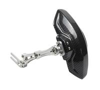 (Con staffa - Argento) Parafango posteriore universale per motocicletta, parafango, paraspruzzi per