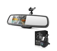 Con Staffa Speciale Per Auto Specchietto Retrovisore Retromarcia HD Display LCD TFT Per AHD Da 4,3 Pollici Telecamera Posteriore(With 113AHD Camera)