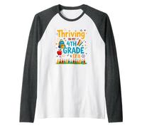 con Successo nella mia 4a Classe Maglia con Maniche Raglan