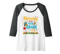 con Successo nella mia 4a Classe Maglia con Maniche Raglan