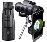 Con supporto per smartphone e treppiede, telescopio monoculare ad alta definizione 40x60 regalo con FMC BAK9 Pr durevole e chiaro