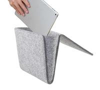 Con Supporto Remoto - Organizer Da Appendere In Feltro, Borsa Portaoggetti Antiscivolo | Tasche Multiple Progettate Per Contenere Telefono, Tablet, Riviste, Libri, Cavi, Borraccia, Divano, Dormi