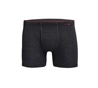 con-ta Pantaloni termici corti, con fodera, boxer da uomo, biancheria intima termica calda con cotone naturale, abbigliamento da uomo, taglia 5/M - 10/4XL, Nero Mezcla, L