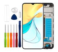 [con telaio] [nuovo] Display LCD touch screen Duotipa 6,6 pollici digitalizzatore di ricambio per ZTE Blade V50 Design 4G con kit di strumenti di riparazione tecnica, nero