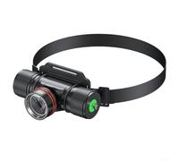 Con torcia da testa subacquea torcia subacquea Ipx8 luce 1500 lumen ricaricabile mani profondità impermeabile ARA Power Display 40m Led Snorkeling torcia (A)
