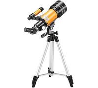 con treppiede e accessori per telefoni cellulari, telescopio astronomico HD impermeabile, telescopio monoculare con super teleobiettivo 30070 4K 70 mm