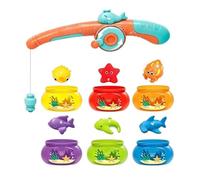 Con un design sicuro per i bambini, bordi lisci e arrotondati e una canna da pesca a misura di bambino, questo gioco di pesca magnetica fornisce un'attrazione magnetica senza sforz
