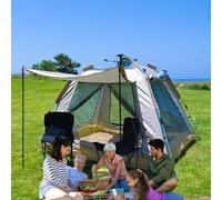con Un Touch 3-5 Persone, Il Sole, Picnic Cupola in tournée, Tenda Pop-up all'aperto Automatica Campeggio, Facile da allestire, Repellente per Insetti, Finestra a Maglie, lightwei