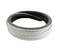 con una porta di velluto per la pioggia, Striscia sigillante autoadesiva a spazzola for porte e finestre 0,7-0,9 cm x 0,5-2,3 cm multicolore(Gray,Width 0.9CM*Height 2.3CM*Length 2000CM)