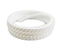 con una porta di velluto per la pioggia, Striscia sigillante autoadesiva a spazzola for porte e finestre 0,7-0,9 cm x 0,5-2,3 cm multicolore(White,Width 0.9CM*Height 0.5CM*Length 2000CM)
