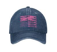 con Visiera Berretto da Baseball Breast Cancer Awareness America Pink Ribbon Trucker Cappello Moda Cappellino da Baseball per Running Viaggi Esterna