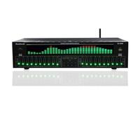 Conabaen Equalizzatore Digitale Audio Sincronizzato A 31 Bande, Equalizzatore Grafico Stereo, Riduzione Del Rumore, Analizzatore Di Spettro Musicale, Per Studio Di Registrazione, Bar, Palco