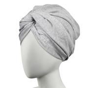Conair Asciugamano per capelli in cotone avvolgente e attorcigliato, ad asciugatura rapida, ultra assorbente, per tutti i tipi e lunghezze, asciugamano in cotone stile turbante aiuta a mantenere lo