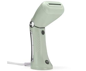 Conair GSC24E Stiratore verticale da viaggio con vapore potente, multi-voltaggio, testina regolabile, vapore 20g/min, serbatoio 80ml, appendino da viaggio pieghevole incluso, cavo da 2.4m, verde