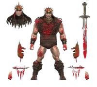 Super7 Action Figure Conan Pit Fighter Imbevuto di Sangue Ultimates