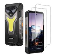 CONAPIKA Confezione da 2 pellicole proteggi schermo per Ulefone Armor 34/Armor 34 Pro/Armor 34 Pro+, HD, trasparente, durezza 9H, infrangibile, antigraffio, anti-impronte, senza bolle, in vetro