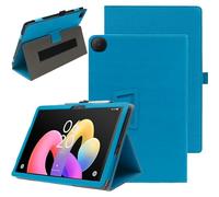 CONAPIKA Custodia per TCL TAB 10L Gen 4 da 10,1", con cinturino da polso+portamatite+funzione di supporto, in pelle di alta qualità, pieghevole, antiurto, anti-goccia, antigraffio, copertura completa