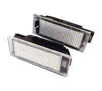 ConBlom Automobilistica LED Light, 2 Pezzi Luce Targa auto a LED per Clio Espace Twingo Megane Laguna 3W, 6000K