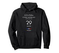 Concarneau 29 Finistère Bretagne Francia Felpa con Cappuccio