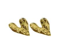 Concavi Convessi Orecchini Per Le Donne Irregolare Cuore Lega Orecchini Orecchini Orecchini Eleganti Accessori Per Le Feste di Nozze Accessori Insoliti Delle Donne, Misura unica, come descritto, come