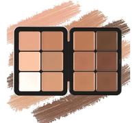Concealer Blushes Contour Palette, Cream Blush Palette, Long-Wearing Full Coverage Makeup, 12 Colors Makeup Concealer Palette, Carla's Secret Concealer Palette (A)