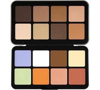 Concealer Blushes Contour Palette, Cream Blush Palette, Long-Wearing Full Coverage Makeup, 12 Colors Makeup Concealer Palette, Carla's Secret Concealer Palette (F)