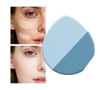 Concealer Brush, Makeup Brush For Liquid Foundation, Flat Silicone Makeup Tool For Enthusiasts Beginners Artists Practice Precise Work Travel Evening Application