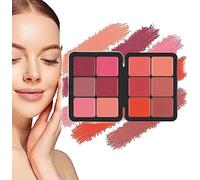 Concealer Palette,12 Colors Makeup Cream Blush Palette,Concealer Foundation Palette,Long-Wearing Full Coverage Makeup for All Skin Types (2#, 12cm)