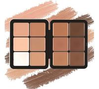 Concealer Palette, Cream Blush Palett, 12 Colors Makeup Palette,Color Correcting Concealer Cream, Long-Wearing Full Coverage Makeup for Flawless Skin (1#)