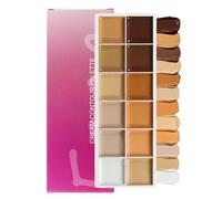 Concealer Palette, Cream Foundation, Blendable Texture, Full Coverage, Makeup Tool for Artists, Women, Prom Glams, Bridal Prep, Date Nights, Office Looks, Travel Kits 42g