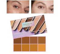 Concealer Palette - Full Coverage Color Correcting Kit, 8 Shade Waterproof Makeup Set with Blendable Cream Texture Seamless Skin Tone Balancing Effect, Long Wear Finish, Ideal for Redness Blemish Dail
