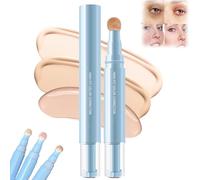Concealer Pen,Makeup Facial Highlighter,Concealer Color Corretor Liquid Concealer with Sponge Head,Multi-Use Color Corretor Concealer,Covers Imperfections,Create Flawless Makeup (03)