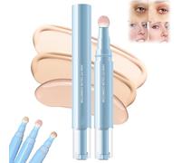 Concealer Pen,Makeup Facial Highlighter,Concealer Color Corretor Liquid Concealer with Sponge Head,Multi-Use Color Corretor Concealer,Covers Imperfections,Create Flawless Makeup (02)